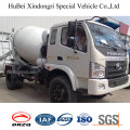 4cbm Foton Euro 3 4X2 Euro Forland Concrete Mixer Truck